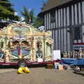 Fancy organ outside Dolphin House, The Diss Organ Festival, Diss, Norfolk - 14th May 2017