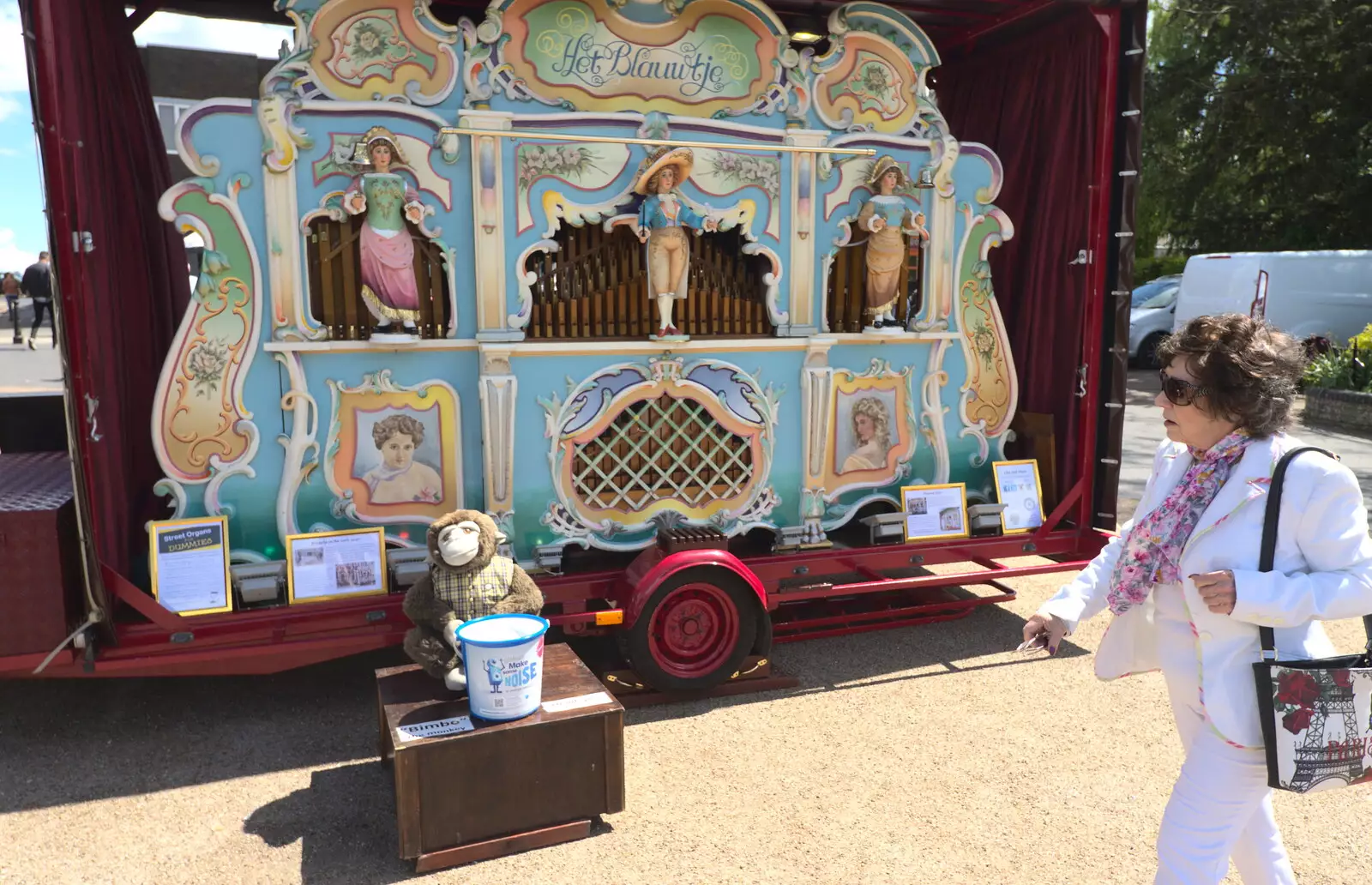 The 'little romantic rejection' organ, from The Diss Organ Festival, Diss, Norfolk - 14th May 2017