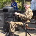 There's a Dads Army look-alike near the Mere, The Diss Organ Festival, Diss, Norfolk - 14th May 2017