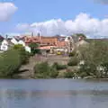 Building works on the opposite side of the Mere, The Diss Organ Festival, Diss, Norfolk - 14th May 2017