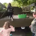 Clive gets the truck out, Clive and Suzanne's Party, Braisworth, Suffolk - 21st May 2017