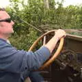 Clive drives us around in 1940s transport, Clive and Suzanne's Party, Braisworth, Suffolk - 21st May 2017