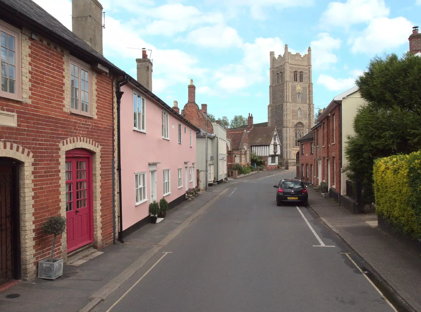 Church Street in Eye, from Clive and Suzanne's Party, Braisworth, Suffolk - 21st May 2017