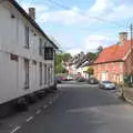 Going through the middle of Hoxne, Clive and Suzanne's Party, Braisworth, Suffolk - 21st May 2017