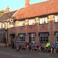 Outside the Greyhound in Botesdale, Badders, Bike Rides and a Birthday, Suffolk - 26th May 2017