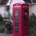 A K6 phone box in Botesdale, Badders, Bike Rides and a Birthday, Suffolk - 26th May 2017