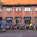 The BSCC outside the Botesdale Greyhound, Badders, Bike Rides and a Birthday, Suffolk - 26th May 2017