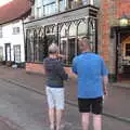 DH and Gaz discuss architecture, Badders, Bike Rides and a Birthday, Suffolk - 26th May 2017