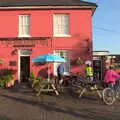 We arrive at the Six Bells in Gislingham, The BSCC Rides to the Six Bells, Gislingham, Suffolk - 1st June 2017