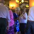 A crowd gathers at the bar, A Retirement: The Last Night of The Swan Inn, Brome, Suffolk - 3rd June 2017