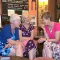 Spammy chats to Janice, A Retirement: The Last Night of The Swan Inn, Brome, Suffolk - 3rd June 2017