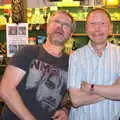 Marc and Apple, A Retirement: The Last Night of The Swan Inn, Brome, Suffolk - 3rd June 2017