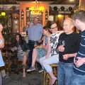 The gang in the Swan, A Retirement: The Last Night of The Swan Inn, Brome, Suffolk - 3rd June 2017