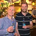 Mikey's got The Boy Phil on the blue WKD as well, A Retirement: The Last Night of The Swan Inn, Brome, Suffolk - 3rd June 2017