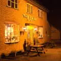 The pub, lit up, A Retirement: The Last Night of The Swan Inn, Brome, Suffolk - 3rd June 2017