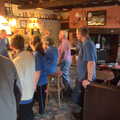 The BSCC at the Mellis Railway and The Swan, Brome, Suffolk - 8th June 2017, The BSCC hang around by the bar