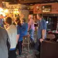 The BSCC hang around by the bar, The BSCC at the Mellis Railway and The Swan, Brome, Suffolk - 8th June 2017