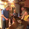 Spammy has a laugh, The BSCC at the Mellis Railway and The Swan, Brome, Suffolk - 8th June 2017