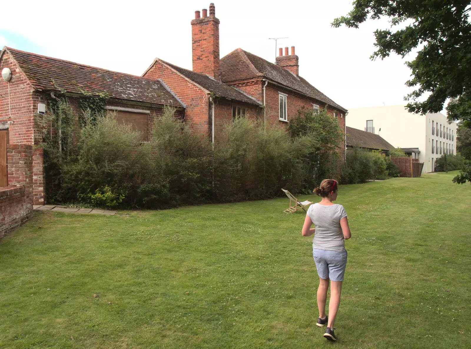 Some of the older buildings on the site, from Lifehouse and Thorpe Hall Gardens, Thorpe-le-Soken, Essex - 11th June 2017