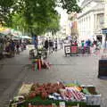 Gentleman's Walk and the market, Isobel's Choral Flash Mob, Norwich, Norfolk - 17th June 2017