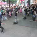 The 'Tennants Export' crowd gets in on the act, Isobel's Choral Flash Mob, Norwich, Norfolk - 17th June 2017