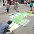 Harry has a look, Isobel's Choral Flash Mob, Norwich, Norfolk - 17th June 2017