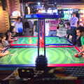 Games of air hockey break out, SwiftKey does Namco Funscape, Westminster, London - 20th June 2017