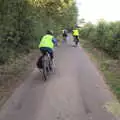 Heading off up the Clint Road, The Real Last Night of the Swan Inn, Brome, Suffolk - 24th June 2017