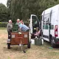 A Lister engine turns up, Thrandeston Pig, Little Green, Thrandeston, Suffolk - 25th June 2017