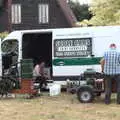 A Lister engine drives an iPod and speaker disco, Thrandeston Pig, Little Green, Thrandeston, Suffolk - 25th June 2017