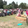 The vintage tractors have turned up, Thrandeston Pig, Little Green, Thrandeston, Suffolk - 25th June 2017