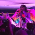 Wayne Coyne makes it down to the bar, Flaming Lips at the UEA, Norwich, Norfolk - 26th June 2017