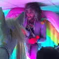 The illuminated unicorn comes right past our spot, Flaming Lips at the UEA, Norwich, Norfolk - 26th June 2017