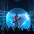 Wayne in his trademark Zorb ball, Flaming Lips at the UEA, Norwich, Norfolk - 26th June 2017