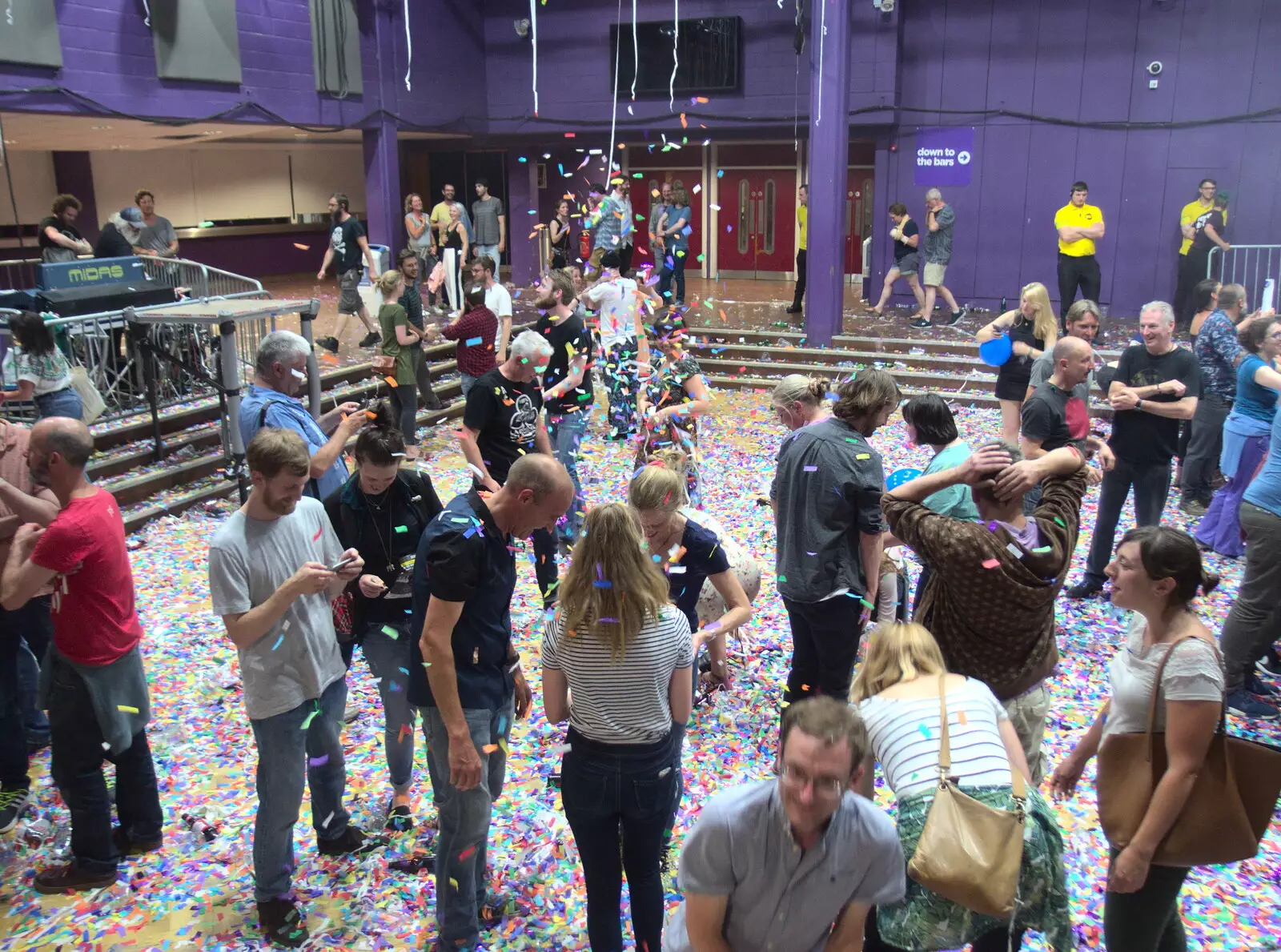 The UEA's Lower Common Room, from Flaming Lips at the UEA, Norwich, Norfolk - 26th June 2017