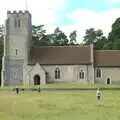 All Saints in West Harling, Camping at Dower House, West Harling, Norfolk - 1st July 2017