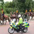 More artillery passes by onto Serpentine Road, The BSCC at the Victoria and The Grain Beer Festival, Diss, Norfolk - 8th July 2017