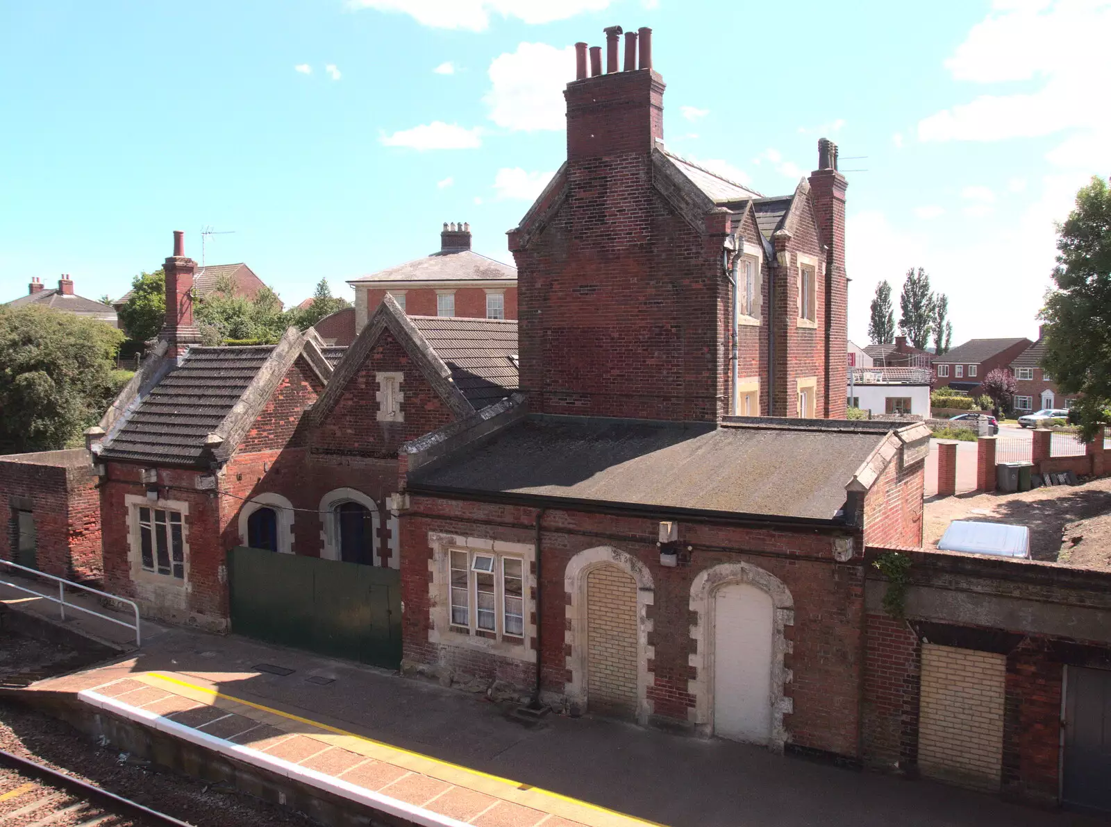 Reedham Station buildings, from The Humpty Dumpty Beer Festival, Reedham, Norfolk - 22nd July 2017