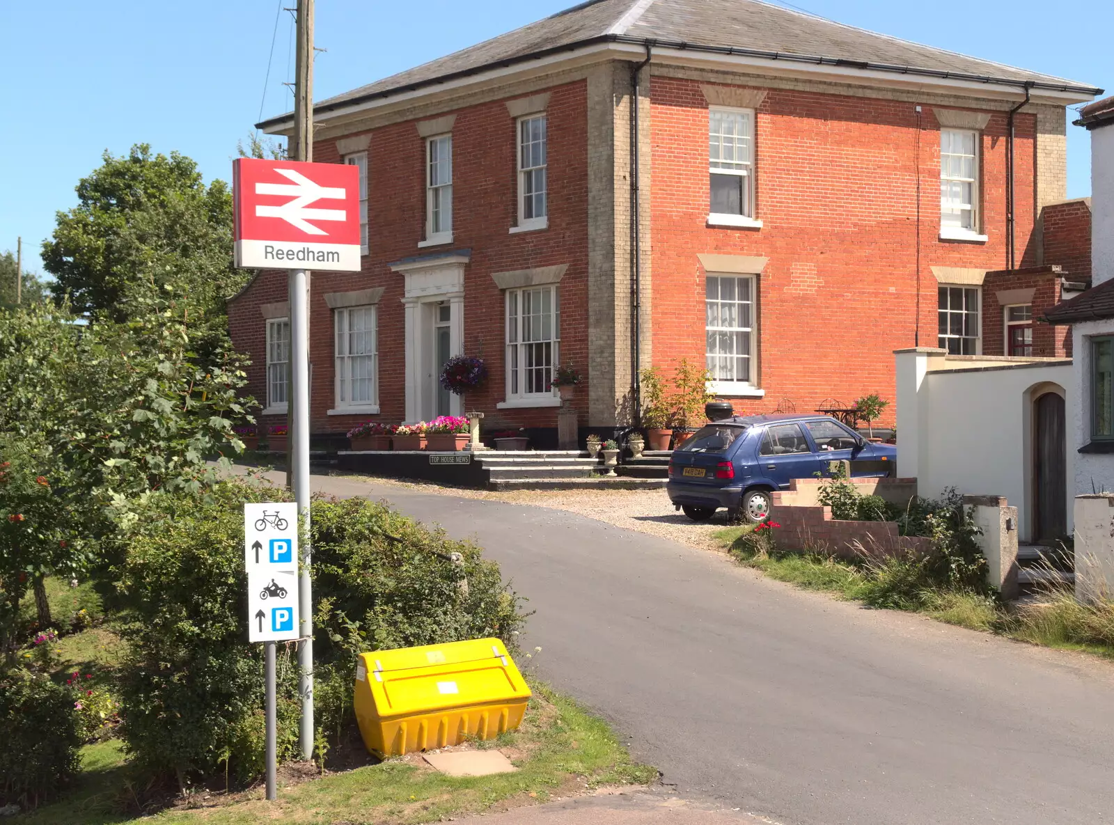 Entrance to Reedham Station, from The Humpty Dumpty Beer Festival, Reedham, Norfolk - 22nd July 2017