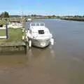 Looking up the river towards Reedham, The Humpty Dumpty Beer Festival, Reedham, Norfolk - 22nd July 2017