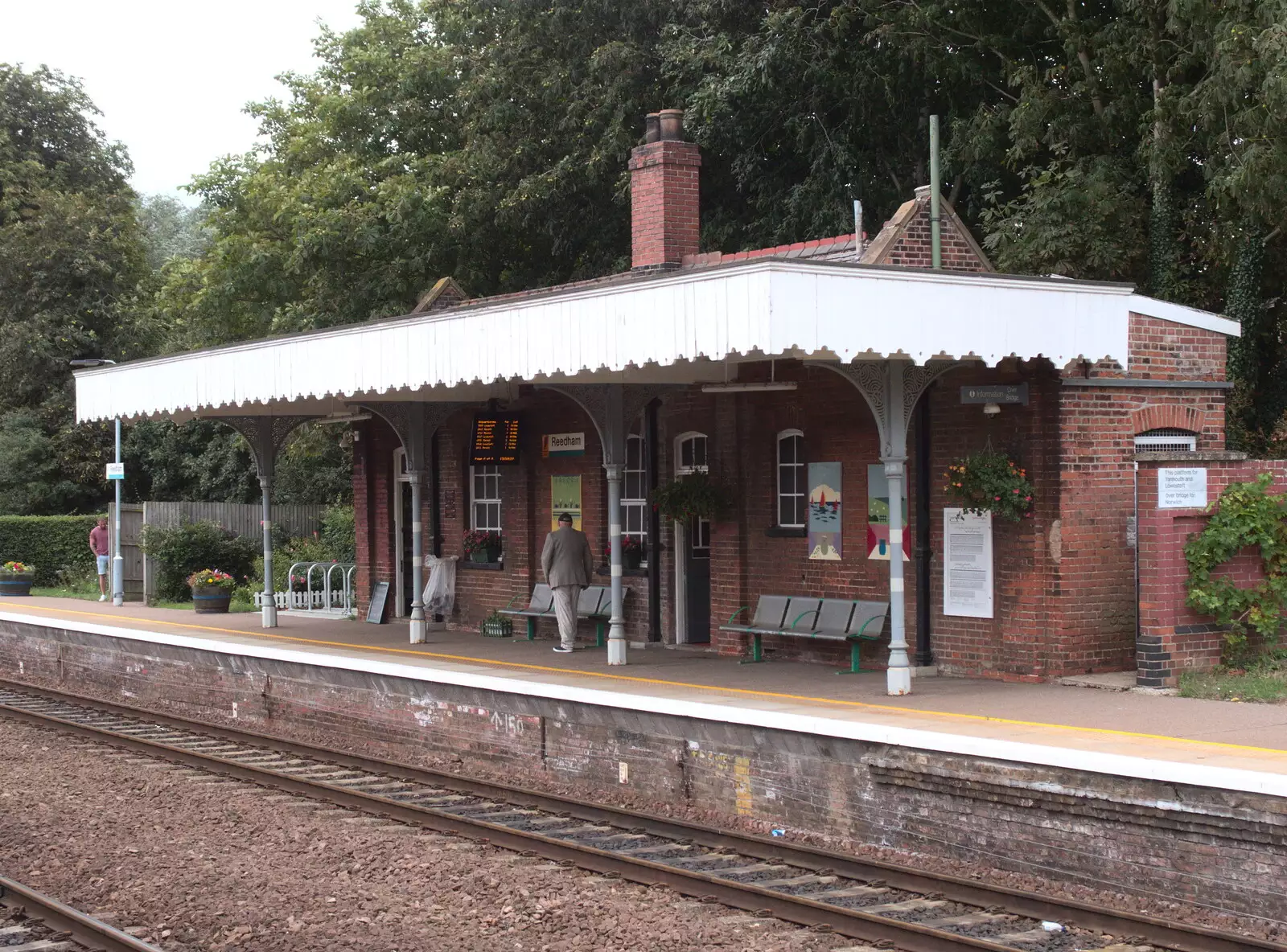 The Victorian station waiting rooms, from The Humpty Dumpty Beer Festival, Reedham, Norfolk - 22nd July 2017