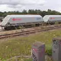 Aggregate bulk wagons, The Humpty Dumpty Beer Festival, Reedham, Norfolk - 22nd July 2017