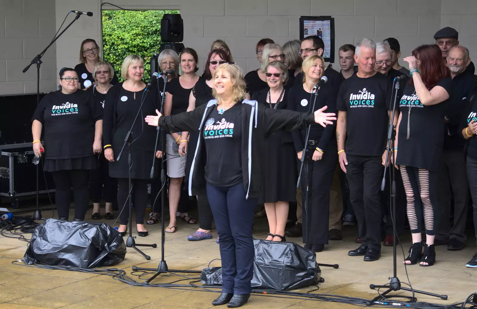 It's the finale, from Diss Fest, or Singin' in the Rain, Diss, Norfolk - 23rd July 2017