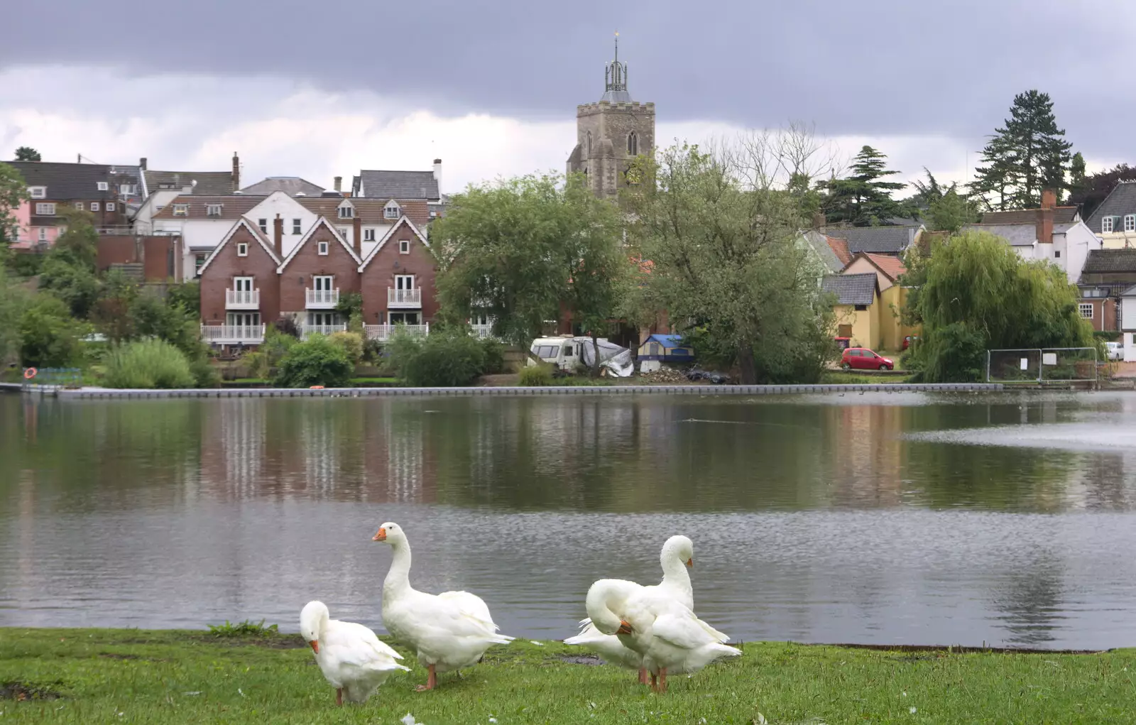 The Mere, from Diss Fest, or Singin' in the Rain, Diss, Norfolk - 23rd July 2017