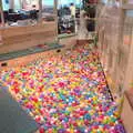 A 'sunken lounge' has been turned into a ball pit, A SwiftKey Innovation Week, Paddington, London - 27th July 2017