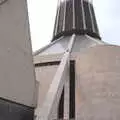 The cathedral's central 'wigwam', Liverpool to Baile an Sceilg, County Kerry, Ireland - 30th July 2017