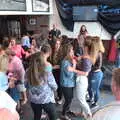 Dancing breaks out in Cable O'Leary's, Liverpool to Baile an Sceilg, County Kerry, Ireland - 30th July 2017