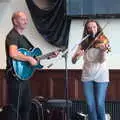 Guitar and fiddle, Liverpool to Baile an Sceilg, County Kerry, Ireland - 30th July 2017