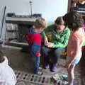 Harry, Isobel and Fern, Baile an Sceilg to An tSnaidhme, Co. Kerry, Ireland - 31st July 2017