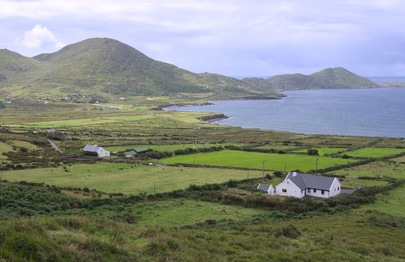 We see some nice views on the way to Sneem from Baile an Sceilg to An tSnaidhme, Co. Kerry, Ireland - 31st July 2017